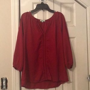 garnet loose fit top